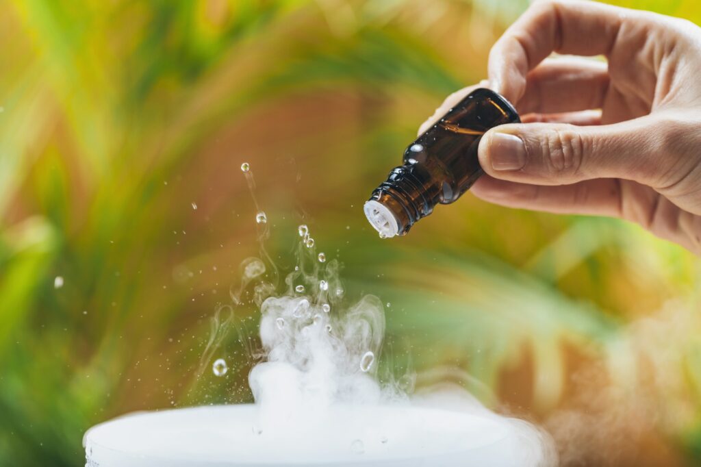 Aromatherapy Essential Oil Diffuser at Home